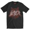 Rock Punk Street Tshirt SLAYER Band Casual Round Neck Short Sleeved Heavy Metal Dark Style Men Oversized Loose American Summer
