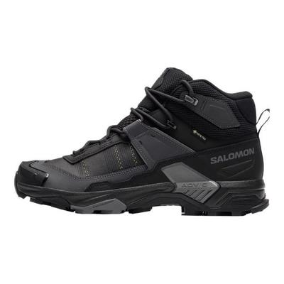 X ULTRA 5 MID GTX Амортизаторы Водонепроницаемые И Дышащие Поддержка Сцепление Средний верх Походная обувь Мужские Черные Кроссовки 477542