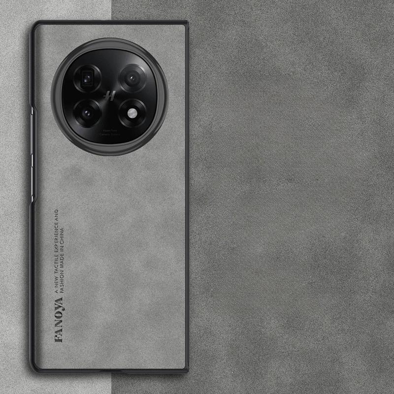 Для OPPO Find N5 чехол роскошный кожаный PU матовый складной чехол для телефона OPPO Find N 5 Business противоударный бампер FindN5 Funda