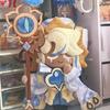 Cookie Kingdom Pure Vanilla Cookie Cute Plush Maumet Body Dress Up Clothes Plushies Stuffed Anime Figures Birthday Gift 20cm
