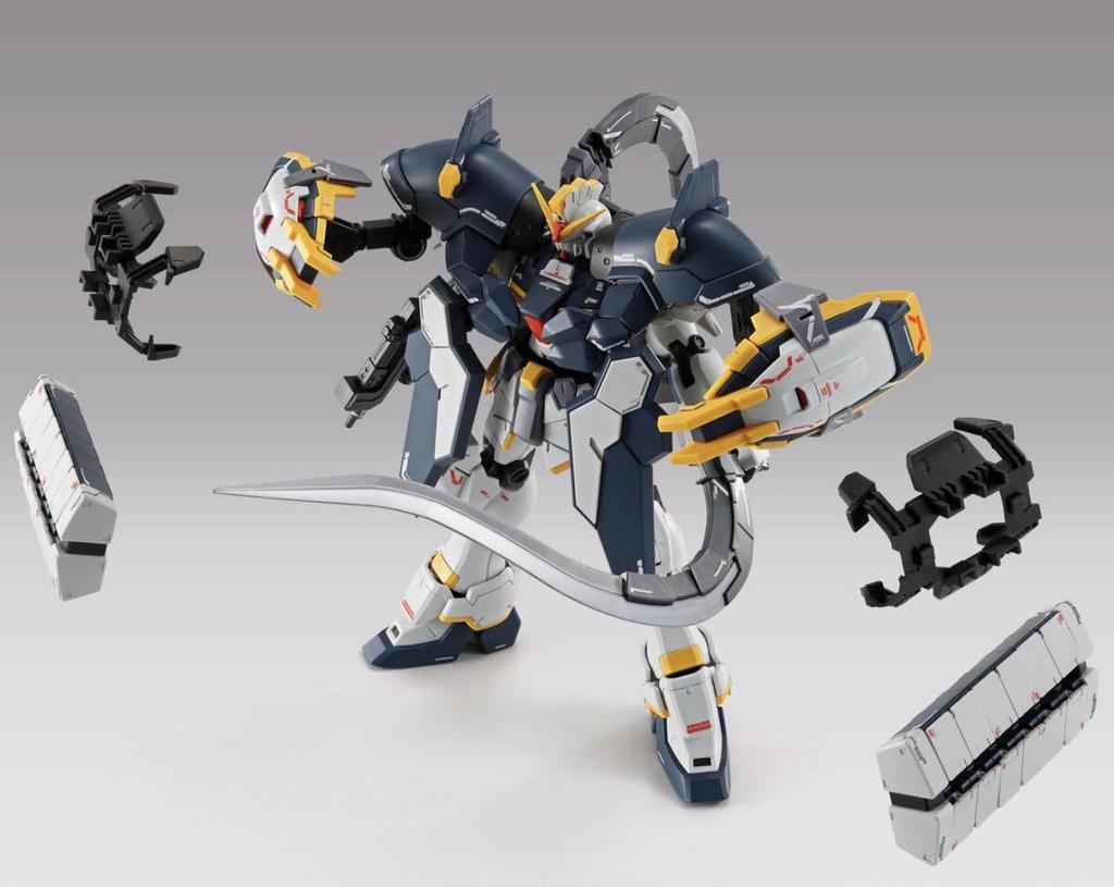 BANDAI SPIRITS MG Мобильный доспех Гандам Wing Бесконечная слава проигравших Гандам Sandrock EW Lolizard Масштаб Пластиковая модель Комплект для сборки Вальц (Бронированное Оборудование)