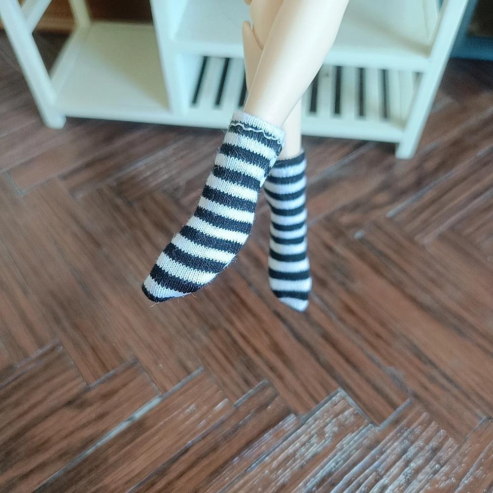 Handmade Blyth ob24 Doll ankle socks for 1/6 Scale, Fits 30cm Body - Soft Knit/Crochet Miniature dolls Accessories
