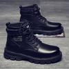 Martin Boots Men's Autumn Men's Shoes New Men's Boots High-top Shoes Versatile Boots Casual Leather Shoes