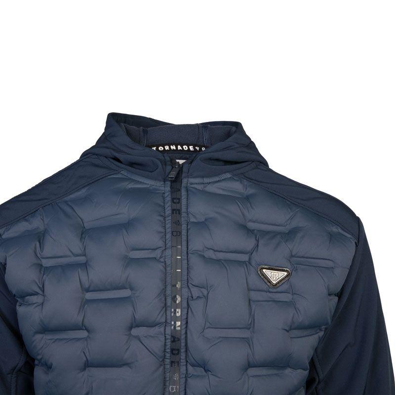 Men's BILL TORNADE Quilted Racing Hooded Softshell