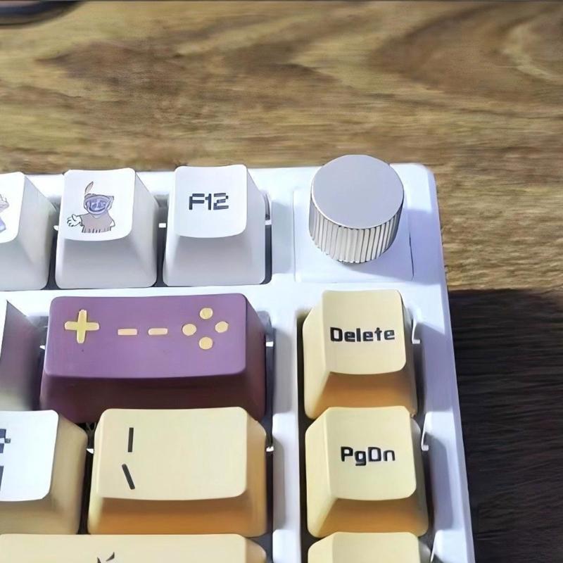 Металлическая поворотная ручка для D-образного вала, полувала, механических клавиатур, эргономичная алюминиевая конструкция, тактильная регулировка