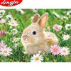 5D Diamond Painting Full Round Drill Animal Diamond Embroidery Sale Rabbit Cross Stitch
