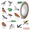 500 шт./рулон красочные наклейки с птицами для детей - DIY скрапбукинг альбом декор запечатывание этикетки наклейки