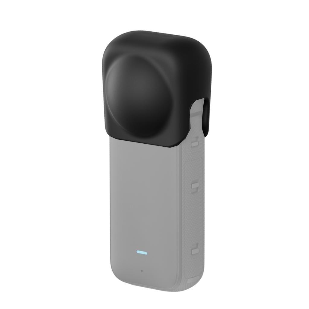 Panorama Camera Lens Cap Soft Silicone Lens Protective Cover Compatible with Insta360 One X3 Camera