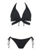Swimwear Bikini Natural But Firm Up Bikini Black [Sanai Paradise] Set, [Natural Bra] Non-wired 55-53-2-1570