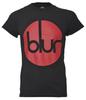 Официальная футболка Blur Логотип-круг Черная Новая S M L XL XXL