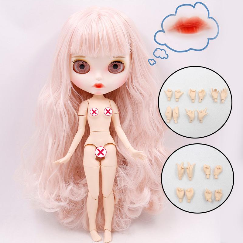 Кукла ICY DBS Blyth Нет. 4 изогнутые губы, матовое лицо на заказ с бровями, тело 1/6 bjd, аниме