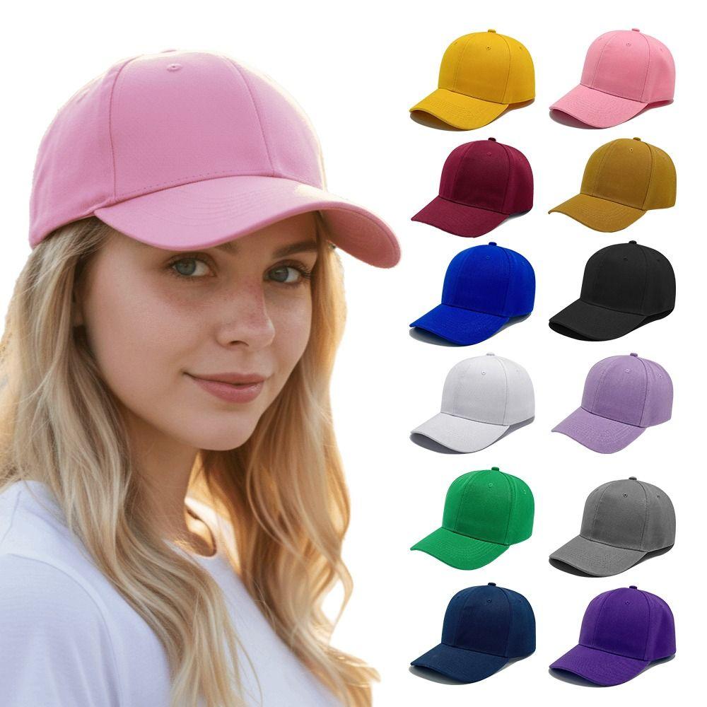 Adjustable Sun Hat Versatile Baseball Hats Fashion Baseball Cap  for Men Women