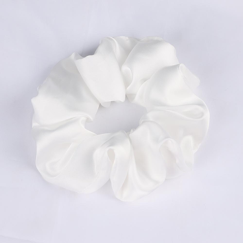 Шелковые атласные резинки для волос Эластичные резинки для волос Женские Девичьи Держатель для хвостика Резинки для волос Повязки на голову Высококачественные аксессуары для волос Мода