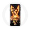 Case - Vikings - Samsung Galaxy S5 - Logo V - Sword of Fire - Black