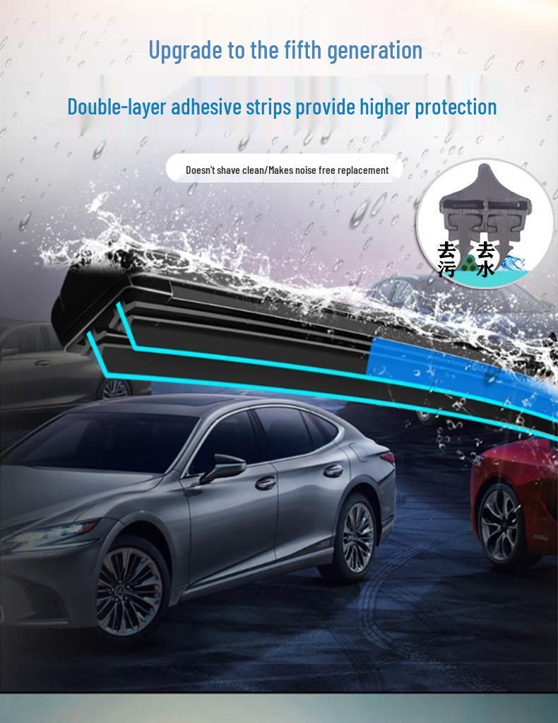 Дворник Wuling Rongguang с двойной резиновой полосой