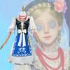 Identity V Vera Nair Cosplay Costume With Accessories Polyester Games Women