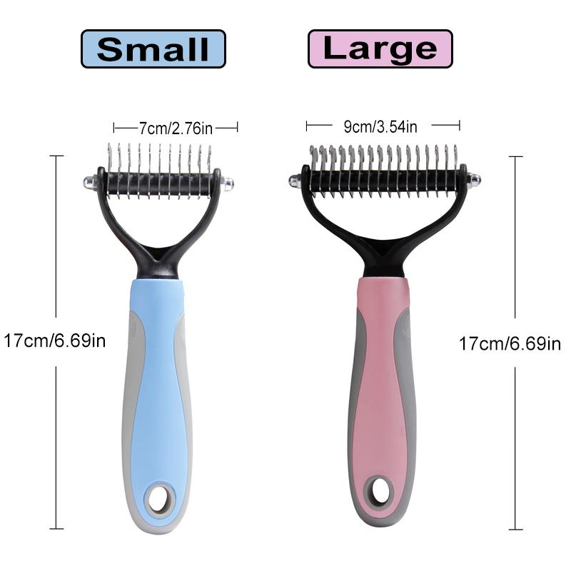 Multifunction Pet Deshedding Brush Dog Hair Remover Pet Fur Knot Cutter Puppy Cat Comb Brushes Dogs Grooming Shedding Supplies
