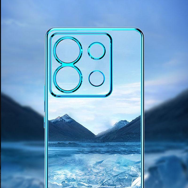 Чехол с прозрачным противоударным покрытием для телефона Xiaomi POCO X7 Pro 5G X6 X5 X4 GT M6 4G M5s M4 M3 F5 F4 F3 F2 C75 C65 Capa Soft