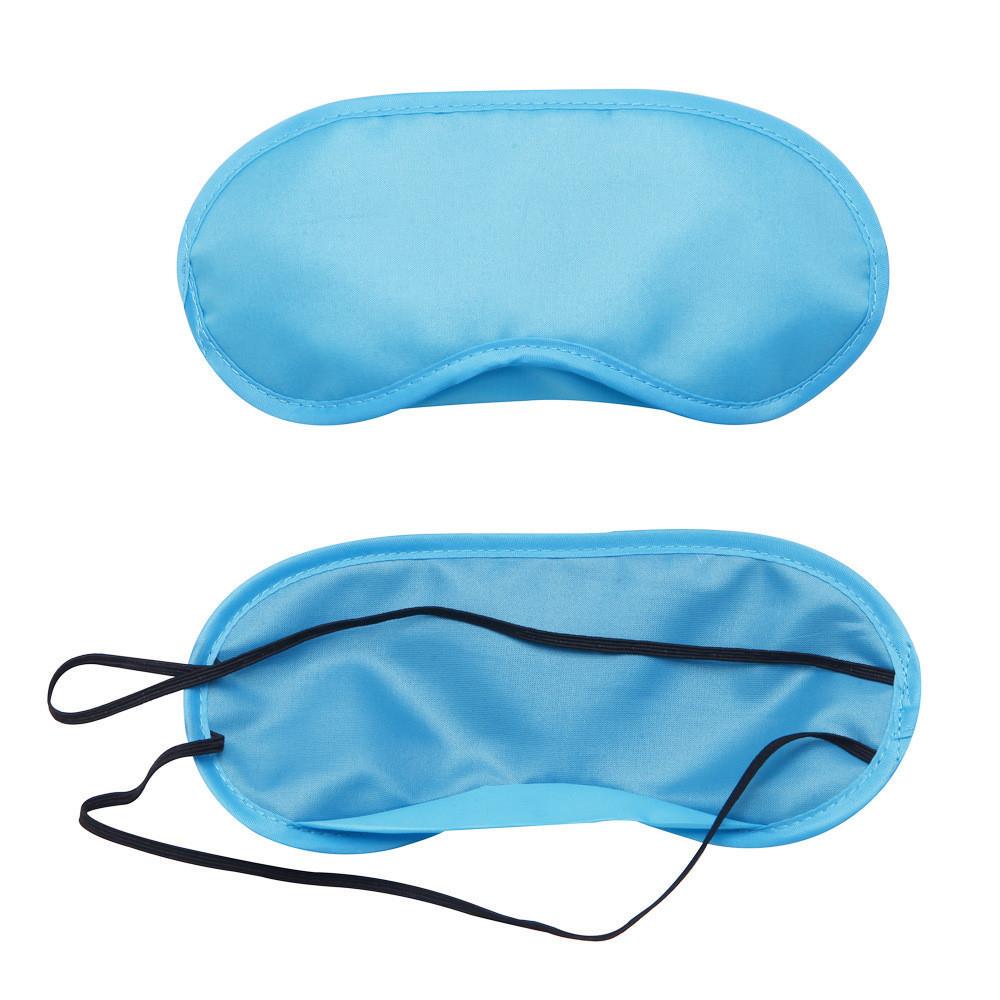 15 Colora Unisex Adjustable Silk Sleep Eye Mask Cover Traveling Portable Blindfold Shield Eyeshade Eyepatch