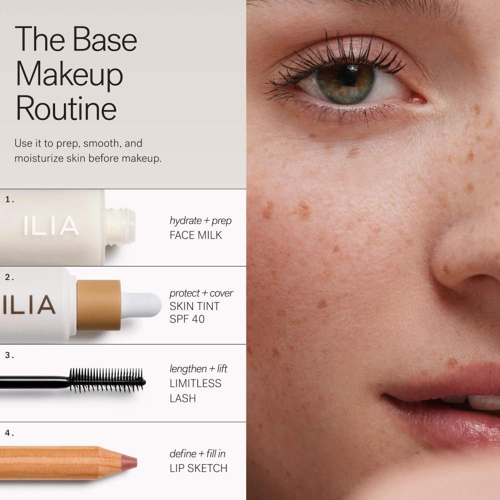 Ilia The Base Face Milk Essence   Lightweight Moisturizer 3.4 Fl Oz   100 Ml