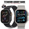 УЛЬТРА титановый ремешок для Apple Watch Ultra 2 49 мм Серии 10 46 мм Магнитный браслет для iwatch 9 8 7 6 5 4 Se 45 мм 44 мм