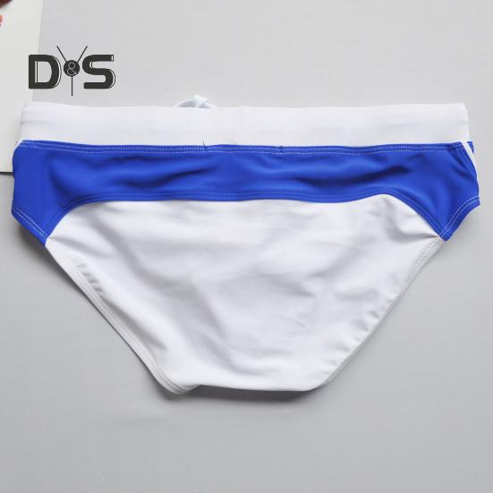 Мужские плавки с низкой талией, анти-экспозиционный шнурок, соответствующий цвету, мягкие, быстросохнущие, дышащие, облегающие, для купания, серфинга, водных видов спорта, плавки