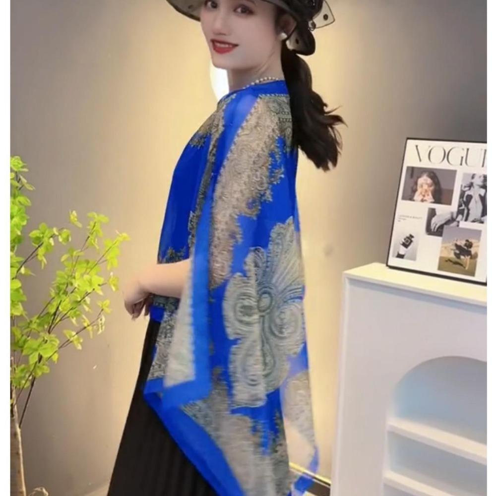 Soft Sunscreen Shawl Sun Protection Shawl Sunscreen Shawl Wrap Spring Summer Autumn