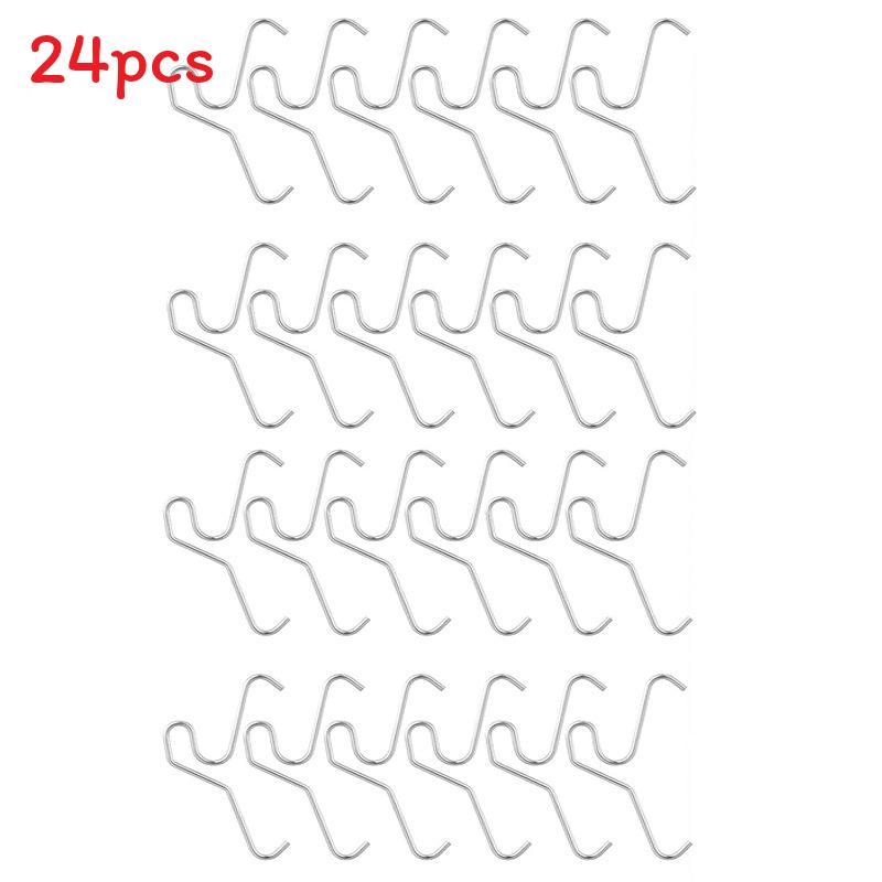 Modern Stainless Steel Masonry Wall Hangers For Christmas Wreaths And Home Storage