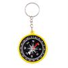 Hiking Pocket Compass Keychain Climbing Navigation Tools Mini Compass Pendant  Backpack Decor