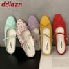Мода Весна Лето Мода Обувь Женские Балетки Шлепанцы Туфли Женские Слайды Сандалии Женские Балетки Шлепанцы Мюли Обувь