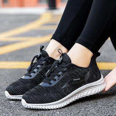 Женская удобная повседневная спортивная обувь слипоны с мягкой подошвой, легкая, весенне-осенний новый стиль для мужчин среднего и пожилого возраста