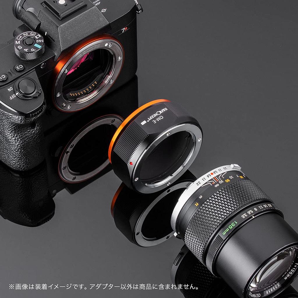 Адаптер для крепления объектива Concept OM для объектива Sony E mount K&F KF-OME.P (Конверсия Олимпа)