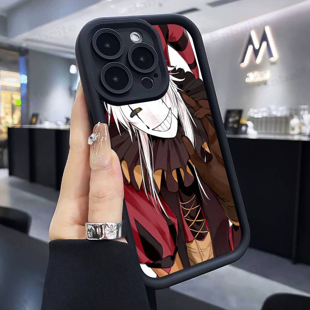 Чехол для телефона «Цирк уродов Пьеро» для iPhone 17 16 E 15 14 13 12 11 Pro Max Plus Задняя крышка
