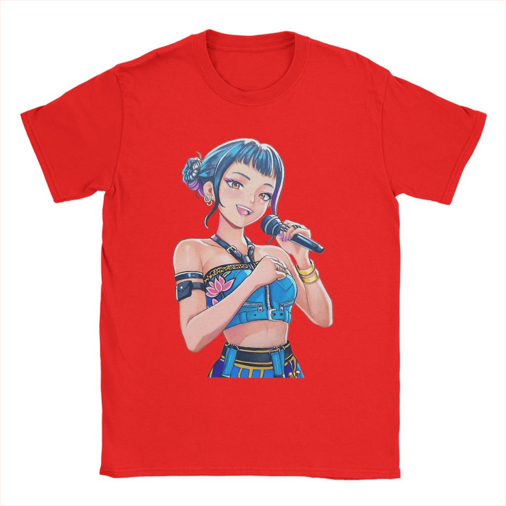 K-pop Охотники на демонов Фан-арт Зои Мужская футболка Веселые футболки с коротким рукавом и круглым вырезом Одежда с графическим принтом