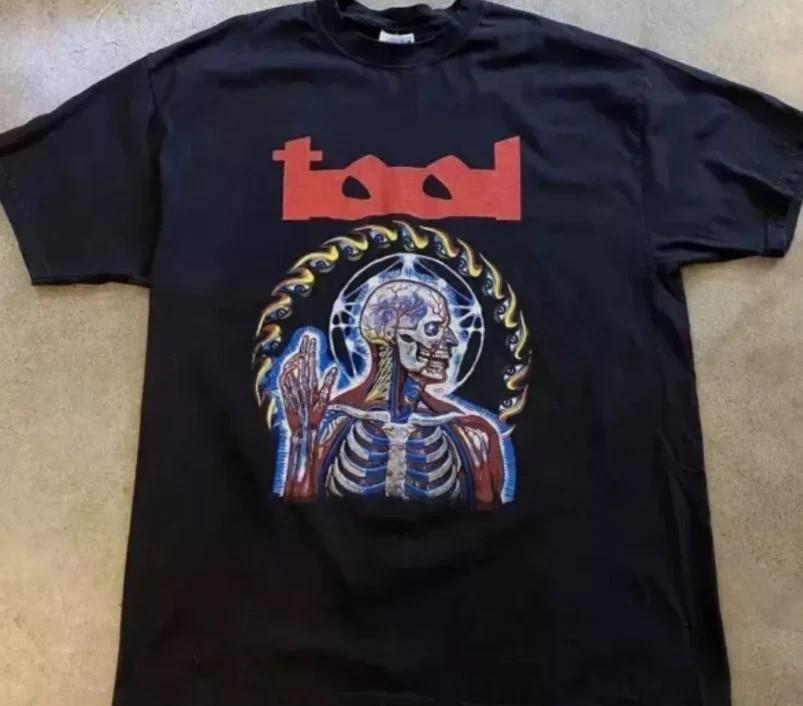 Винтажная футболка с принтом группы Vintage Tool 2001 года, концертный тур, Пылающие глаза, унисекс футболка Hanes