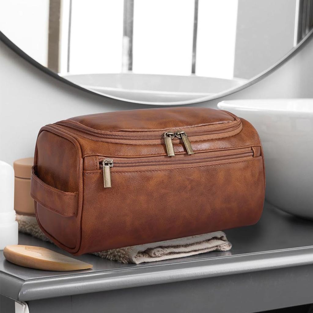 Мужская винтажная роскошная косметичка, необходимая для путешествий, деловая косметичка, мужской подвесной органайзер для хранения, сумки для мытья