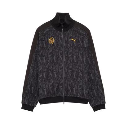 Puma X Monster Hunter Wilds T7 Archveld Воротник-стойка Молния Вязаная свободная куртка Унисекс куртки 636481-01