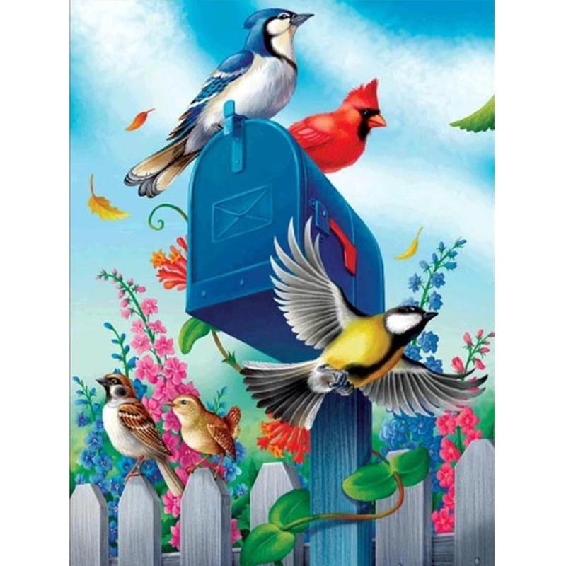 5D DIY Алмазная вышивка Бабочка Полный дрель Алмазная картина Животное Мозаика Искусство Новое поступление Декор для дома