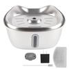 Pet Water Fountain 3L Large Capacity Automatic Stainless Steel Dog Water Dispenser