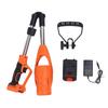 Cordless Leaf Blower 21V Battery Powered Folding 520CFM 150MPH Stepless Speed Adjustment Electric