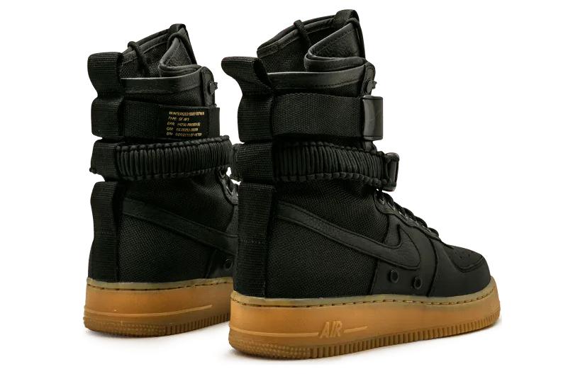Nike Sf Air Force 1 Черный с Каучуком 859202-009