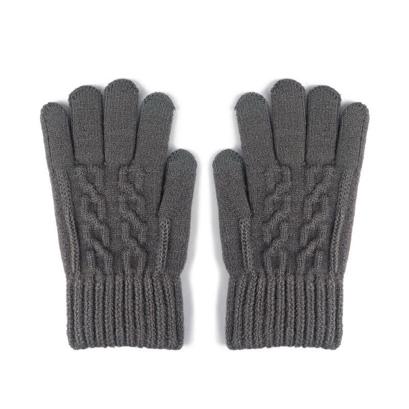 Men's Touchscreen Knitted Thermal Gloves