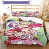 3pcs DoReMi1 Design Cover Set - HD Printed Bedding with 1 Cover and 2 Pillowcases - Perfect for Home and Dorm Decor