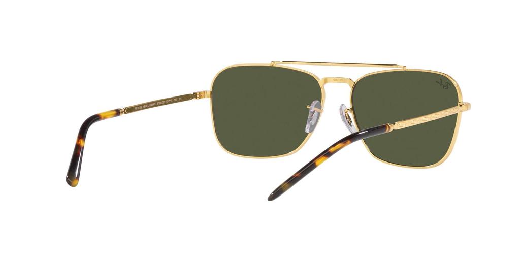 Солнцезащитные очки RB3636 Legend Серые Зеленые Линзы 58 [Ray-Ban] Золотистый/Кристальный (G-15XLT)