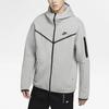 Nike Sportswear Tech Fleece Full-Zip Hoodie 'Heather Grey Black' Men's CU4489-063