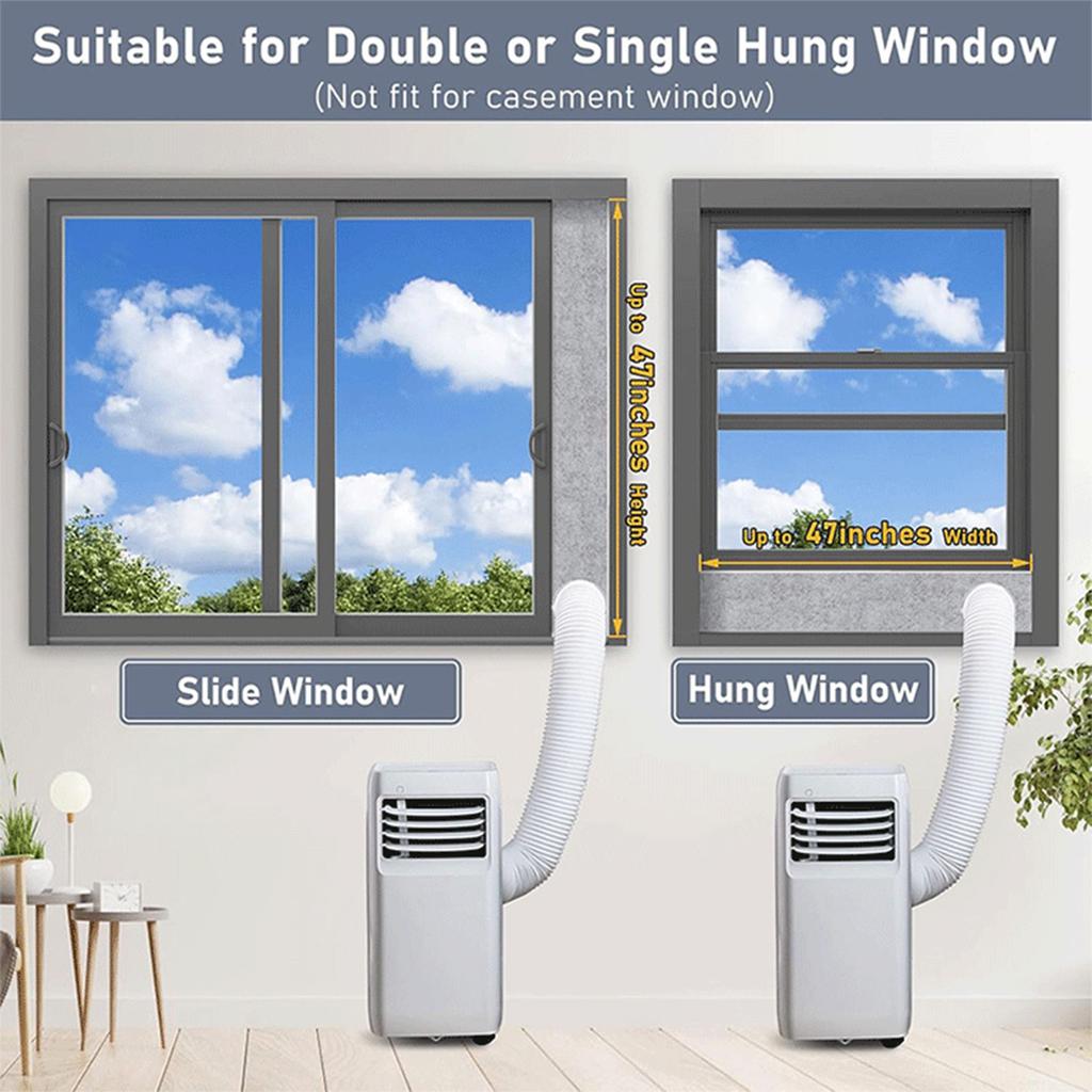 Комплект из 3 изоляционных панелей для кондиционера Снижают шум для комплекта уплотнителя окна Изолированные пенопластовые панели для портативного уплотнителя окна