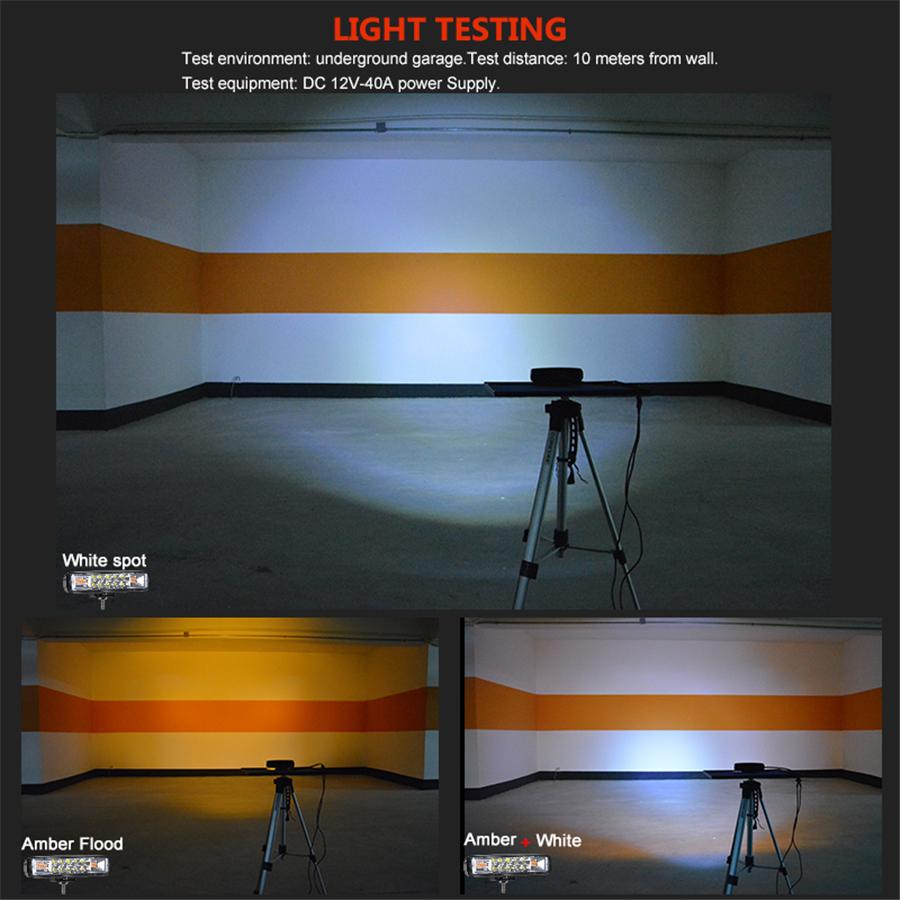 Пара 48 Вт 4800 Лм Автомобильные Мотоциклетные Светодиодные Рабочие Фонари Противотуманные Предупреждающие Мигающие Стробоскопические Лампы