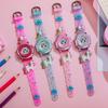 Cartoon Student Cute Unicorn Girl Heart Multiple Style Macaron Sweet Girl Silicone Strap Watches