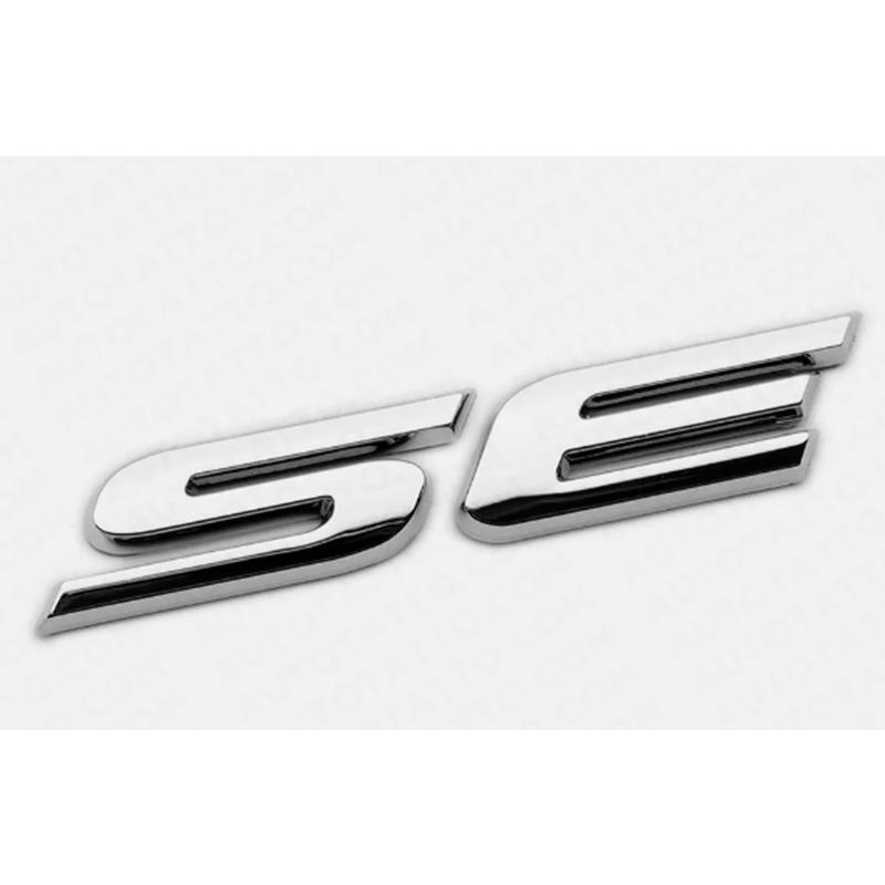 gycsn9 New Style 3D ABS For Fusion SE Chrome Gloss Black Emblem Badge Nameplate Decal