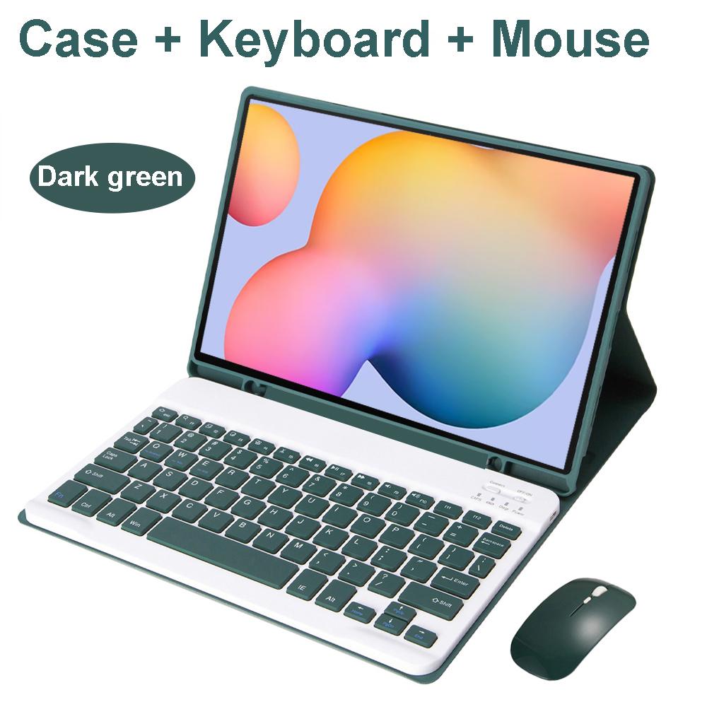 Case for Samsung Tab S6 Lite 10.4 Inch, Bluetooth Keyboard Cover for Galaxy Tab S6 Lite SM-P620/P625/P613/P619/P610/P615/P617